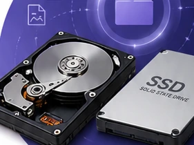 Disque dur, SSD et clé USB pour récupération de données